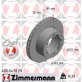 Zimmermann Brake Disc - Standard/Coated, 400.6478.20 400.6478.20